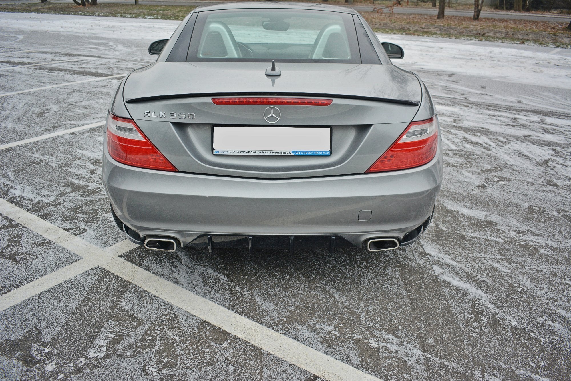 REAR SIDE SPLITTERS V.1 MERCEDES-BENZ SLK R172