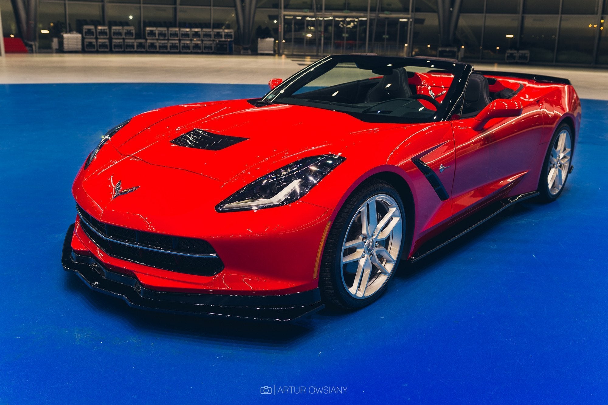 FRONT SPLITTER V.1 CHEVROLET CORVETTE C7