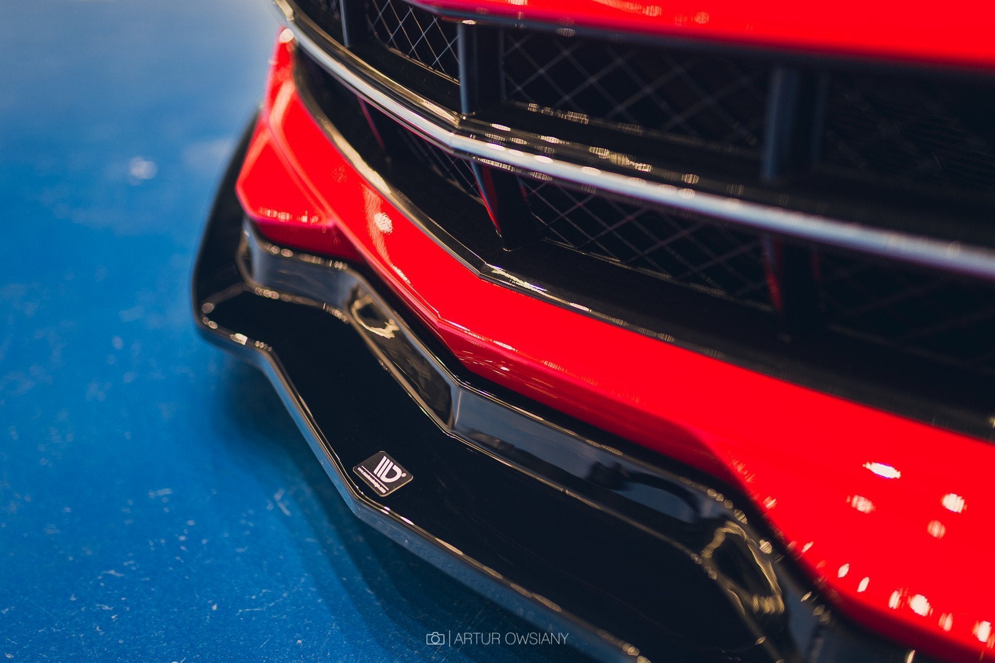 FRONT SPLITTER V.1 CHEVROLET CORVETTE C7