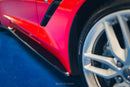 Side Skirts Diffusers V.1 Chevrolet Corvette Stingray C7-4