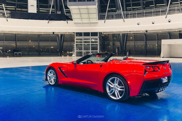 Rear Side Splitters Chevrolet Corvette Stingray C7 - 0
