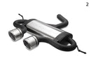 VOLKSWAGEN GOLF VI, GOLF V R32,  SCIROCCO 3  SPORTS EXHAUST MUFFLER EXHAUST-2