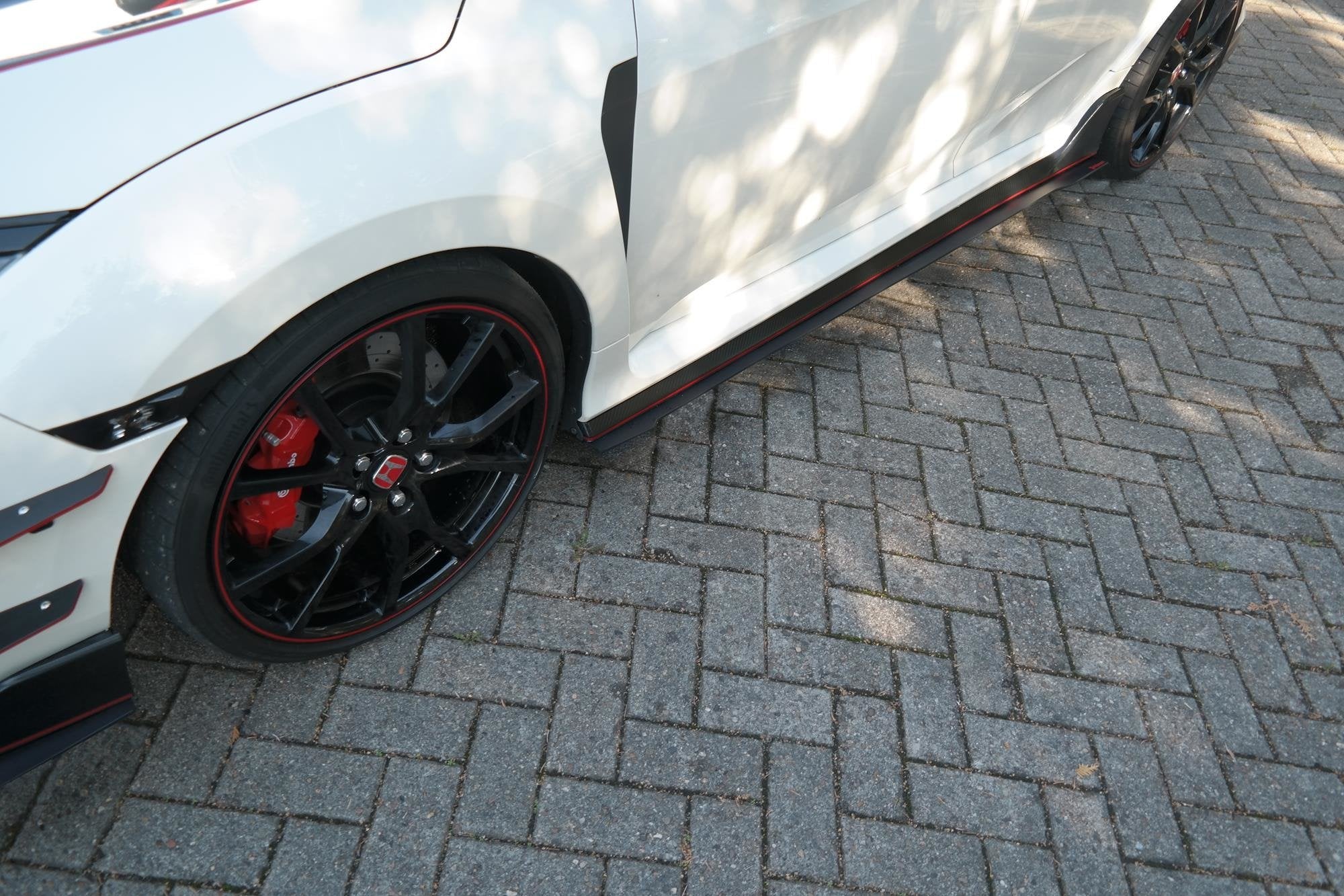 RACING SIDE SKIRTS DIFFUSERS HONDA CIVIC X TYPE R