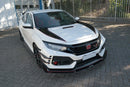 FRONT RACING SPLITTER V.1 HONDA CIVIC X TYPE R-2