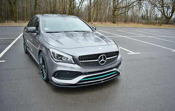 FRONT SPLITTER V.1 MERCEDES-BENZ CLA C117 AMG-LINE FACELIFT - 0