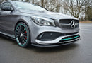 FRONT SPLITTER V.1 MERCEDES-BENZ CLA C117 AMG-LINE FACELIFT-3