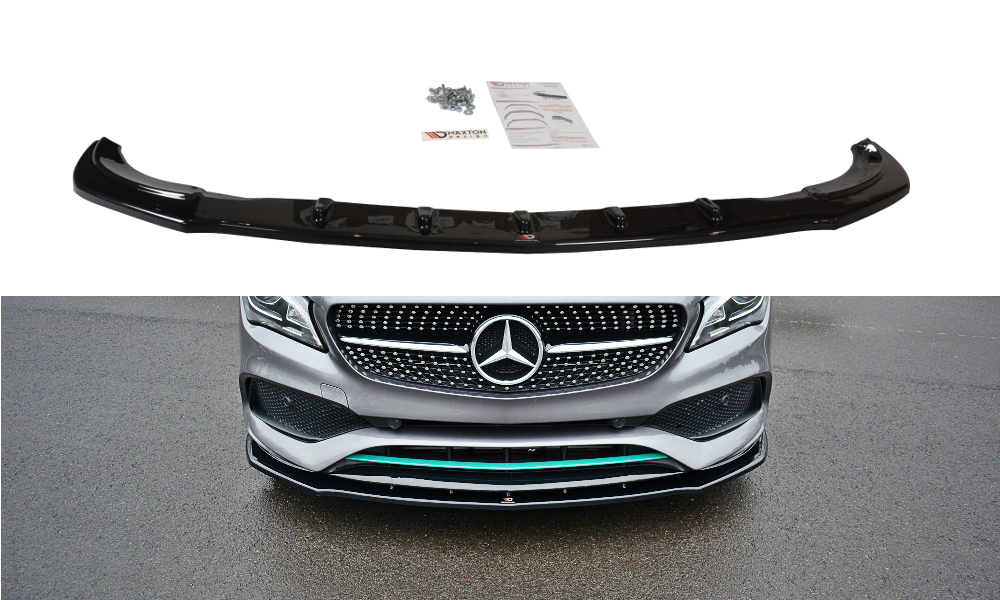 FRONT SPLITTER V.1 MERCEDES-BENZ CLA C117 AMG-LINE FACELIFT