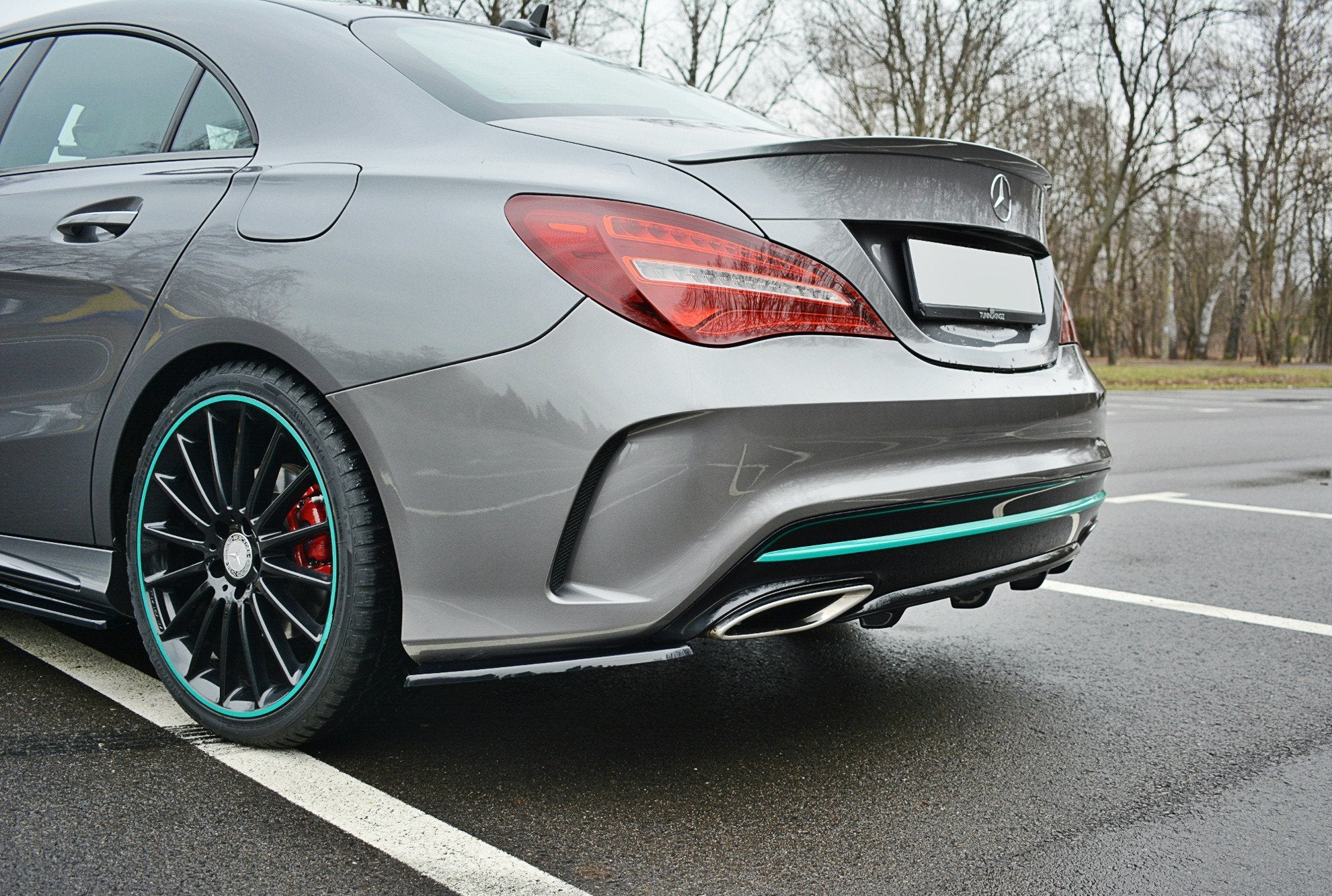 REAR VALANCE MERCEDES-BENZ CLA C117 AMG-LINE FACELIFT