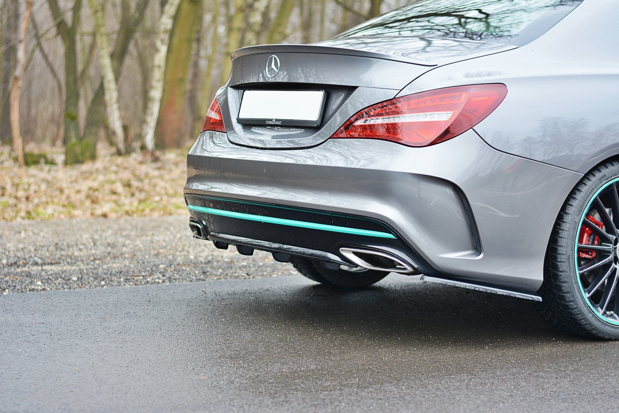 REAR VALANCE MERCEDES-BENZ CLA C117 AMG-LINE FACELIFT