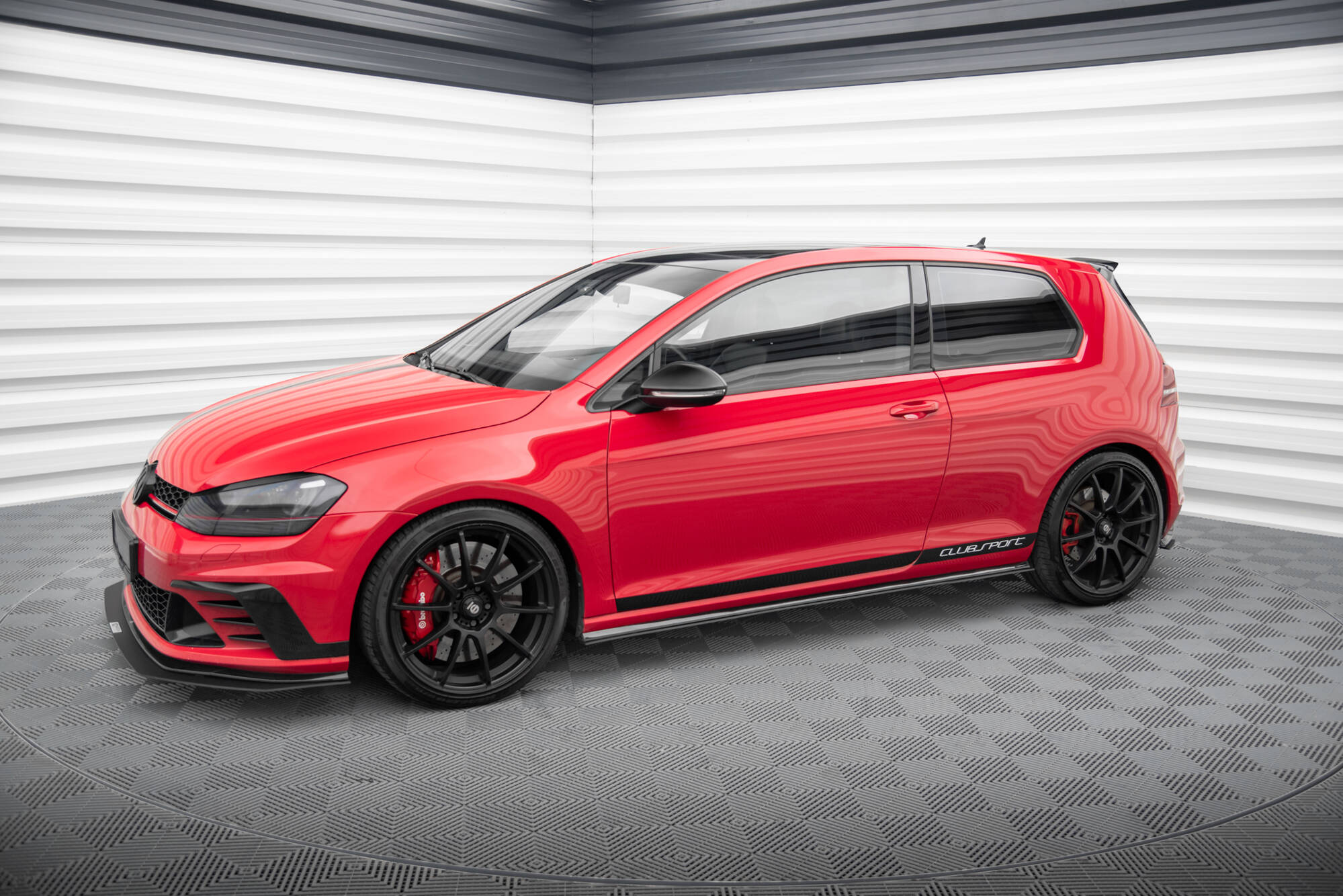 RACING SIDE SKIRTS DIFFUSERS VW GOLF VII GTI CLUBSPORT