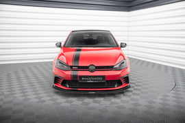 FRONT RACING SPLITTER VW GOLF VII GTI CLUBSPORT - 0