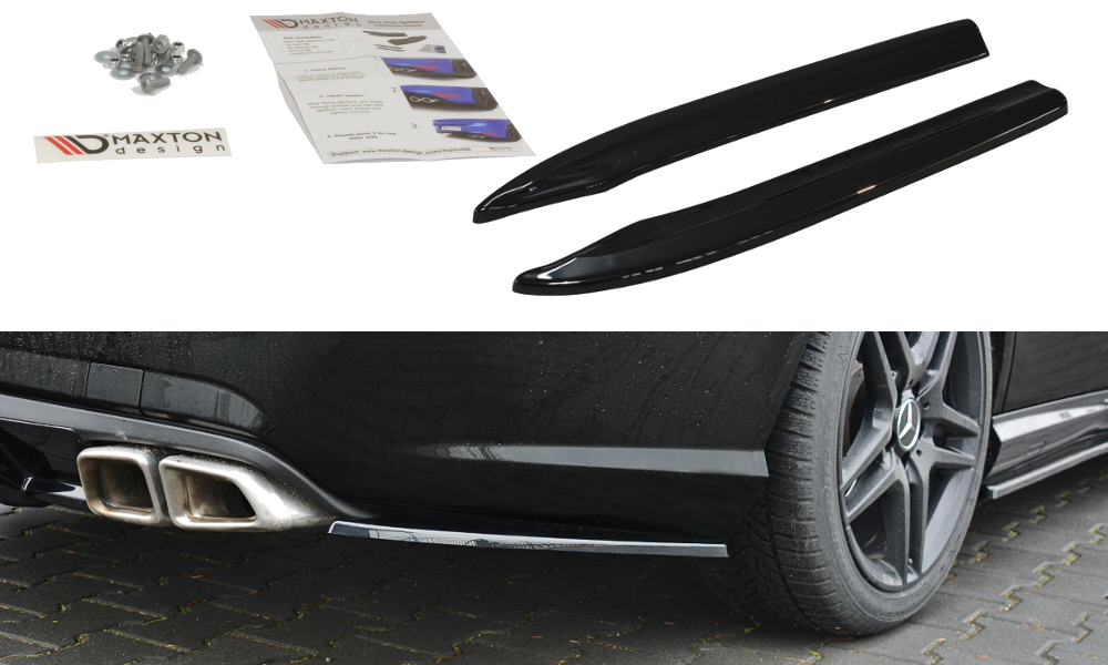 REAR SIDE SPLITTERS MERCEDES-BENZ E63 AMG W212 