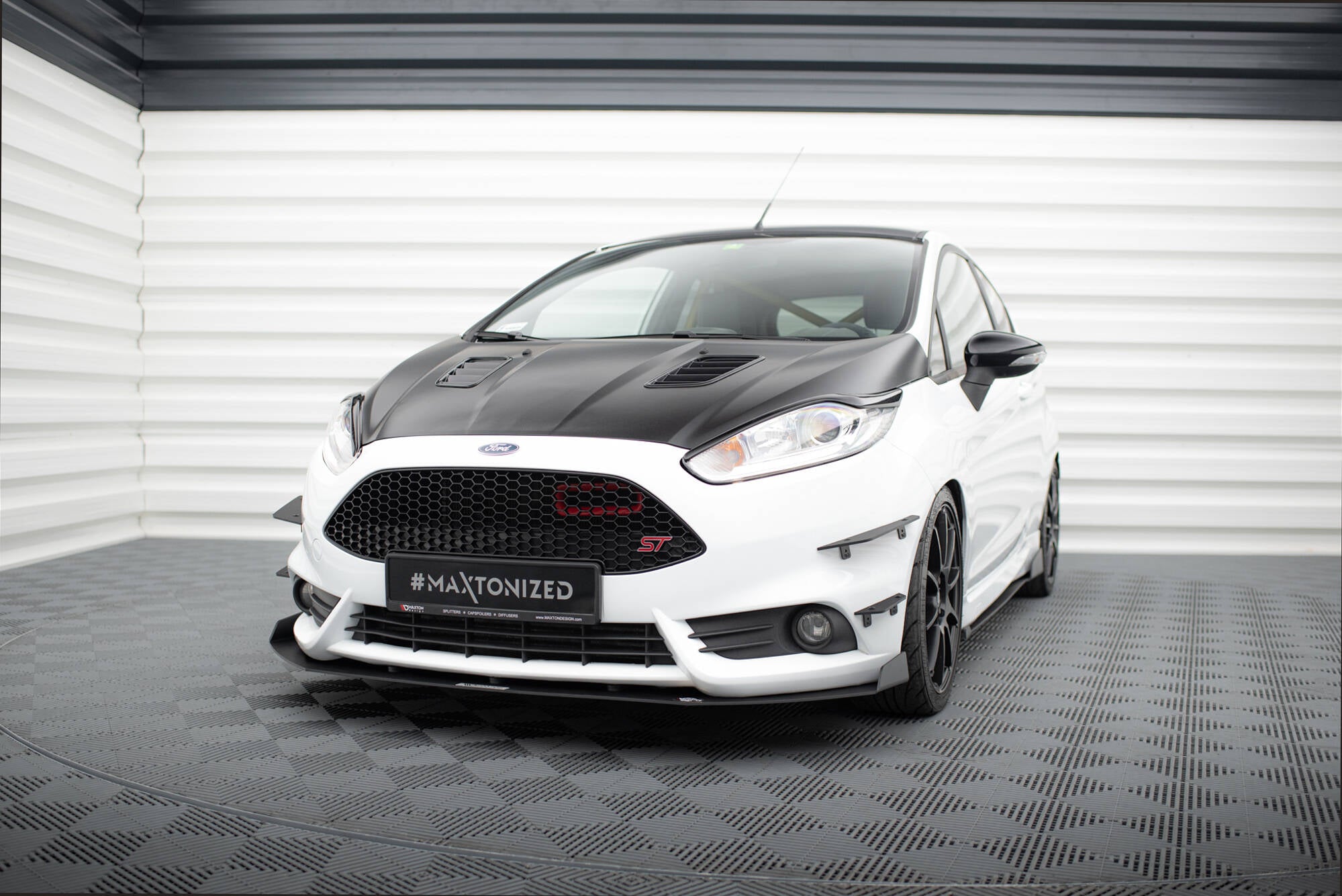 Front Bumper Wings (Canards) Ford Fiesta ST Mk7 FL