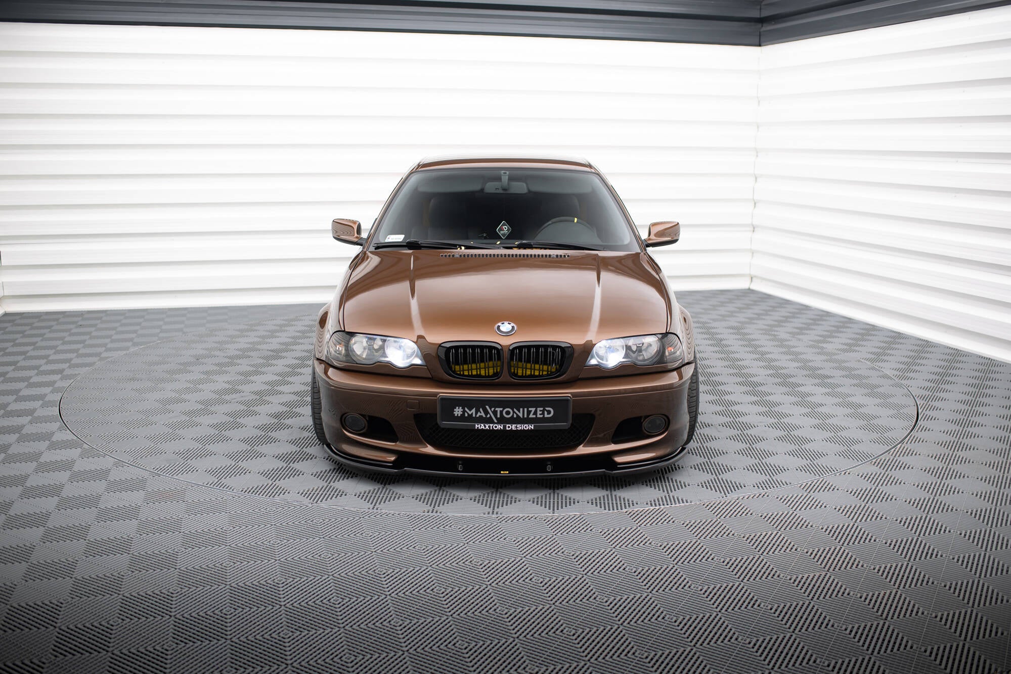 FRONT SPLITTER V.1 for BMW 3 E46 MPACK COUPE