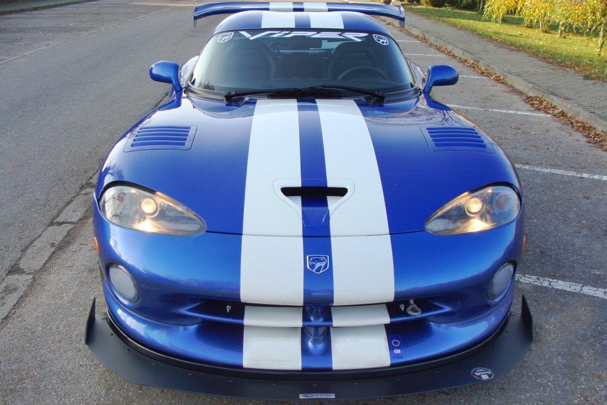 FRONT RACING SPLITTER DODGE VIPER GTS