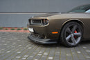 HYBRID FRONT SPLITTER V.1 DODGE CHALLENGER MK3. PHASE-I SRT8 COUPE-3