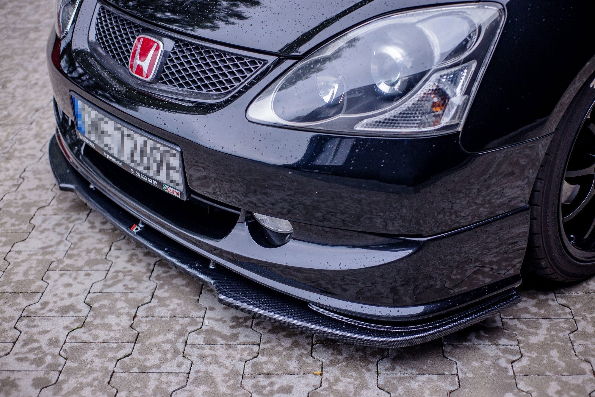 FRONT SPLITTER V.1 HONDA CIVIC EP3 (MK7) TYPE-R/S FACELIFT