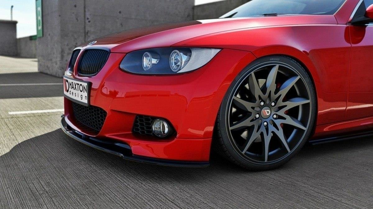 FRONT SPLITTER for BMW 3 E92 MPACK (PREFACE MODEL fits M Performance splitters)