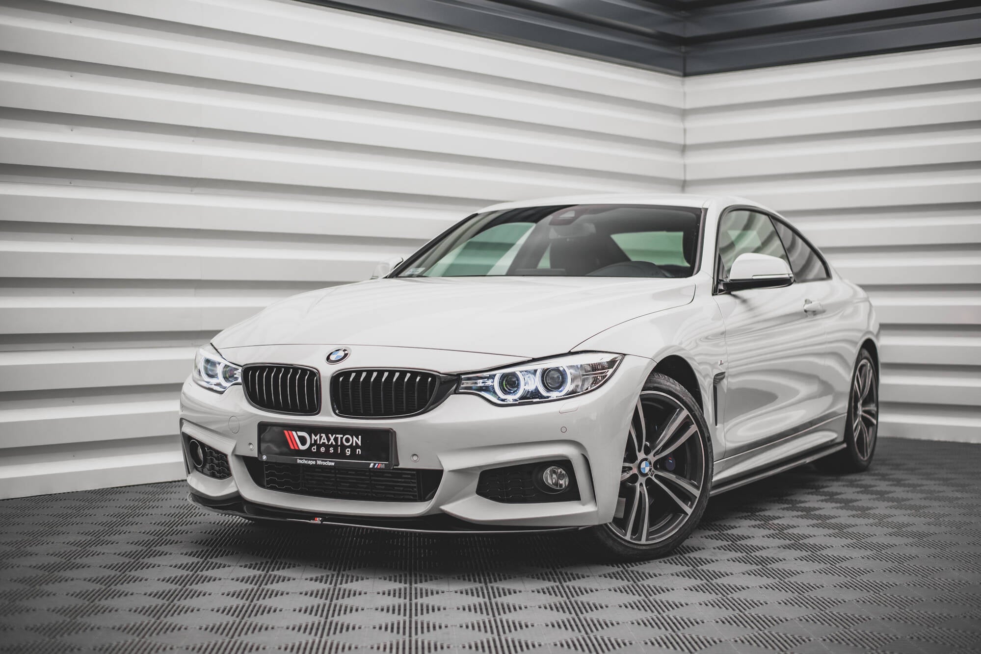 FRONT SPLITTER v.2 for BMW 4 F32 M-PACK (GTS-look)