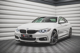 FRONT SPLITTER V.2 for V.2 BMW 4 Coupe / Gran Coupe / Cabrio M-Pack F32 / F36 / F33 - 0