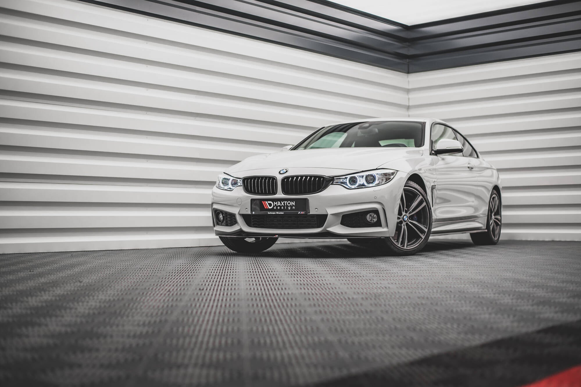 FRONT SPLITTER v.2 for BMW 4 F32 M-PACK (GTS-look)