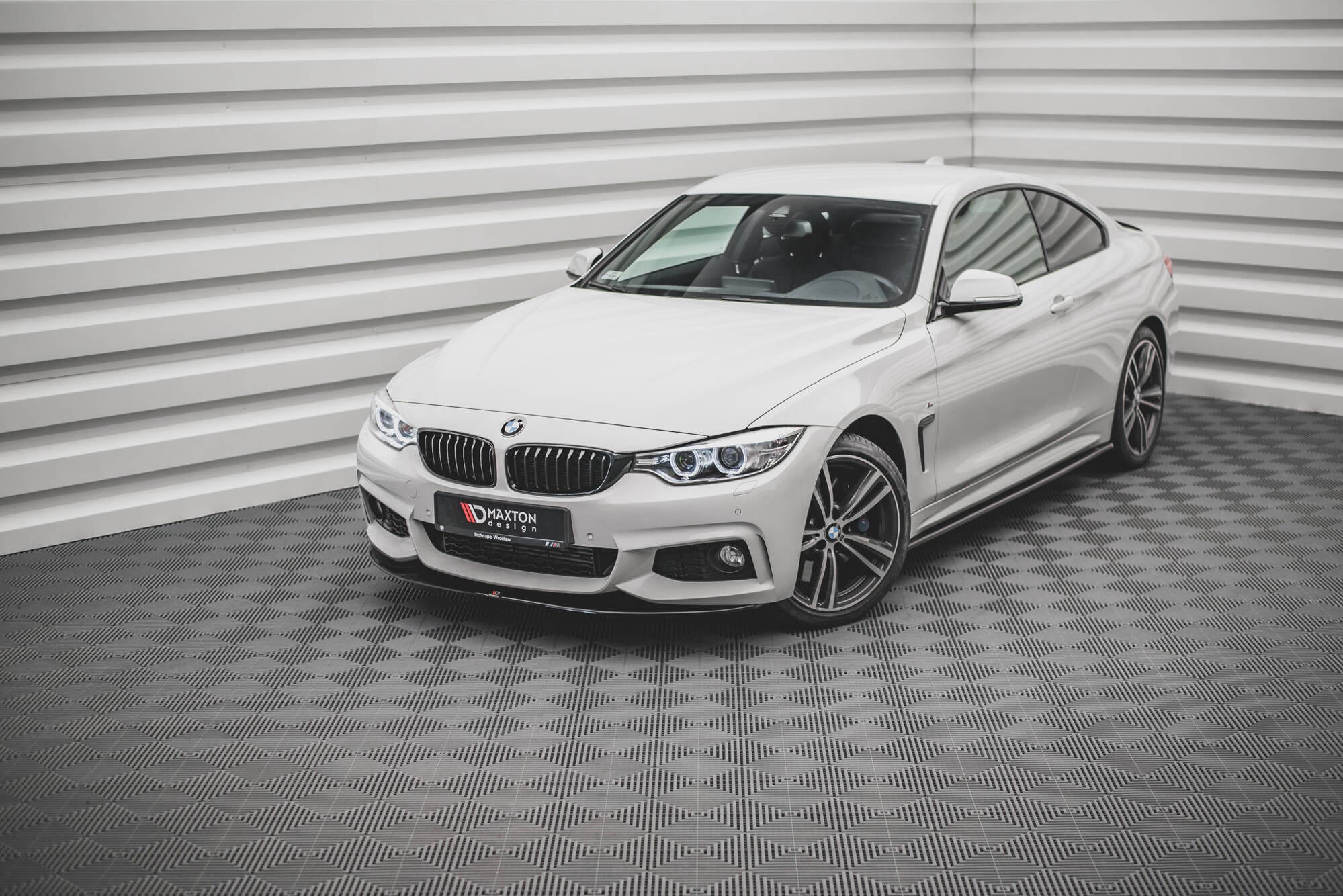 FRONT SPLITTER v.2 for BMW 4 F32 M-PACK (GTS-look)