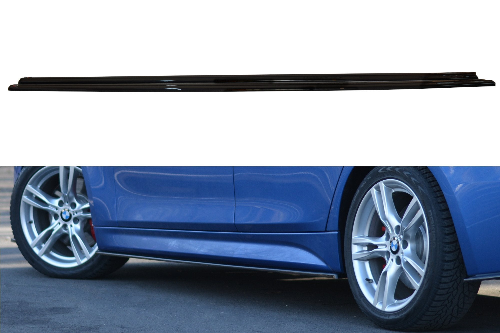 SIDE SKIRTS DIFFUSERS BMW 3-SERIES F30 PHASE-II SEDAN M-SPORT