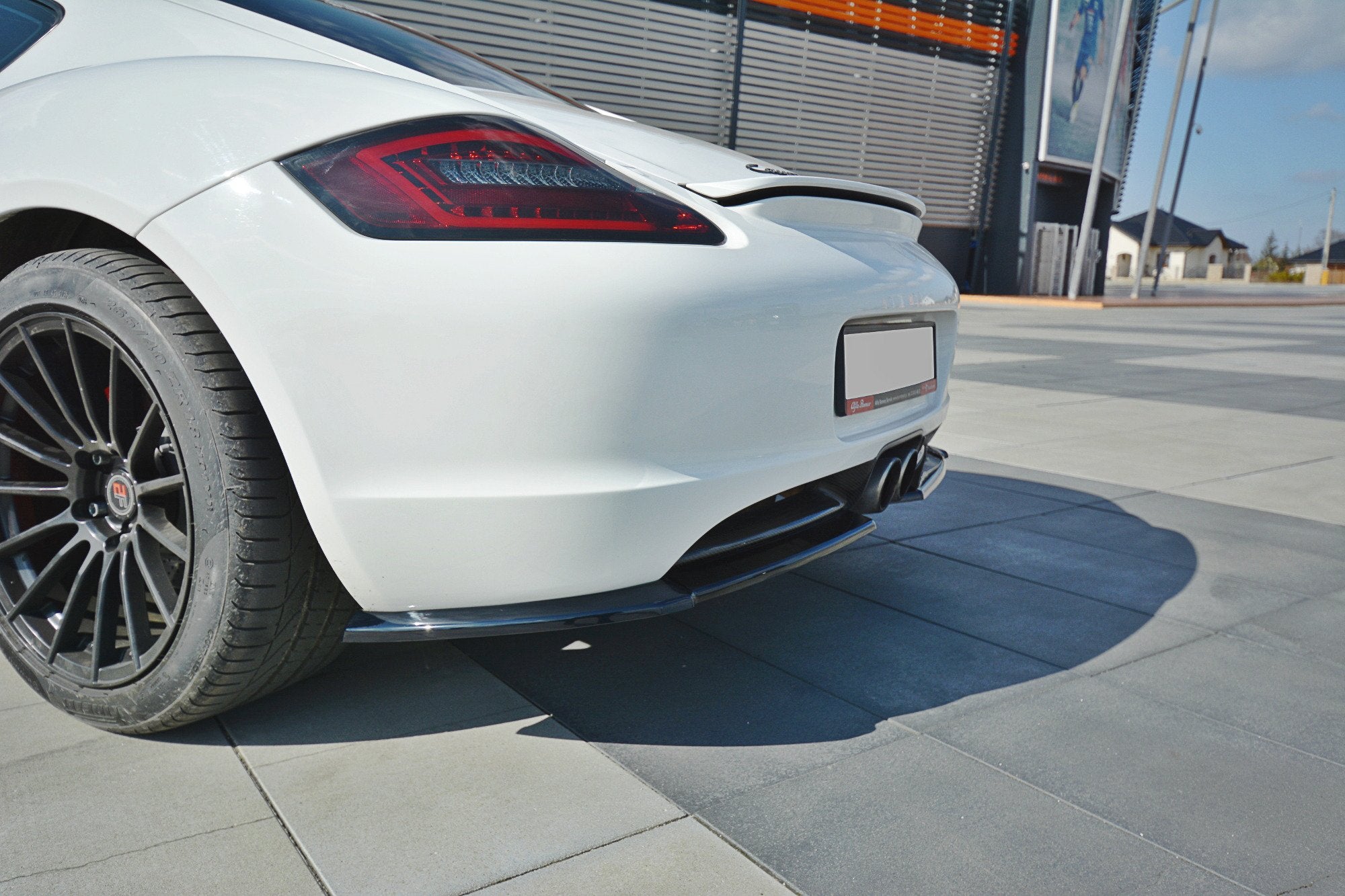 REAR SIDE SPLITTERS PORSCHE CAYMAN S 987C