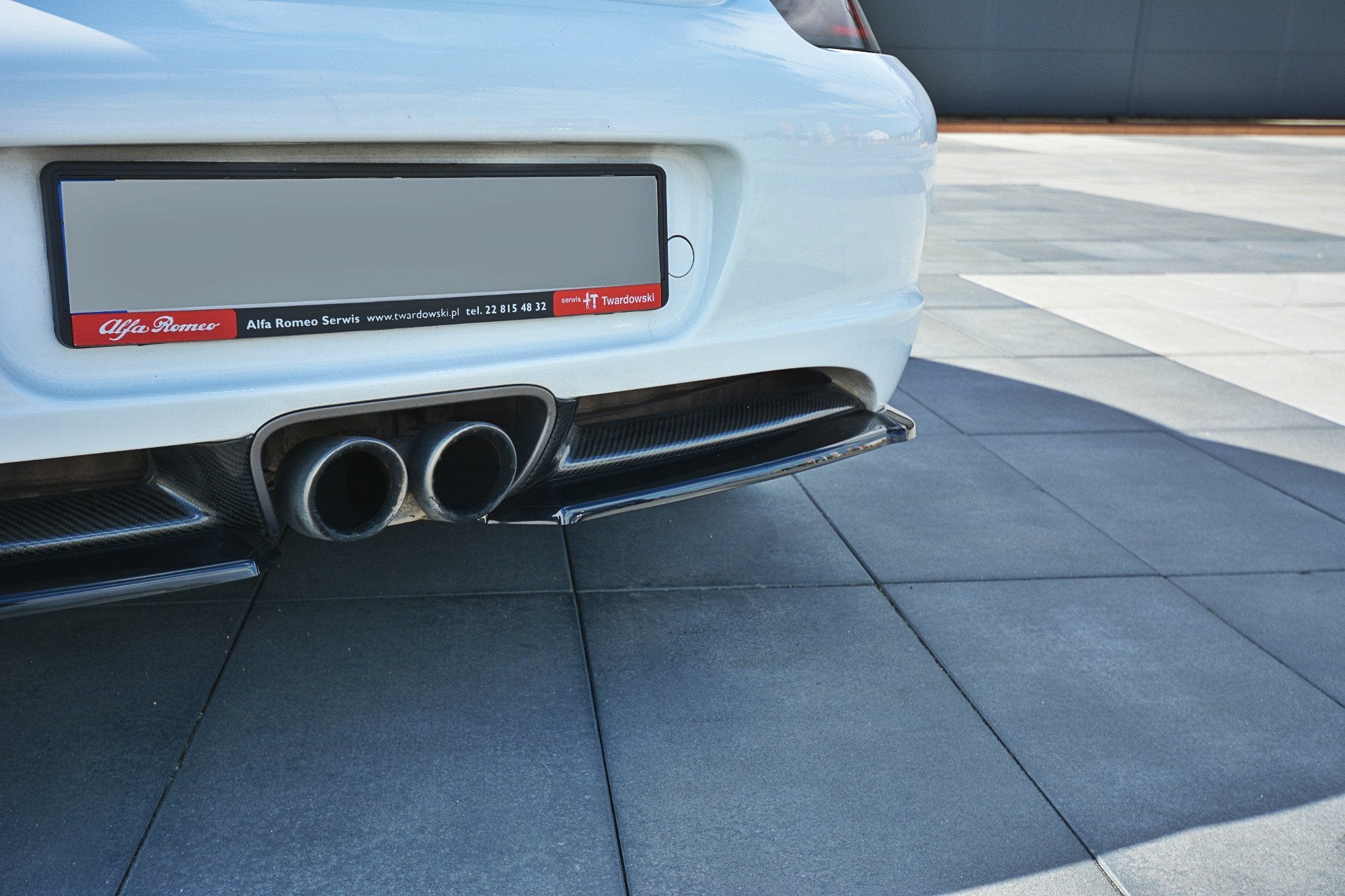 REAR SIDE SPLITTERS PORSCHE CAYMAN S 987C