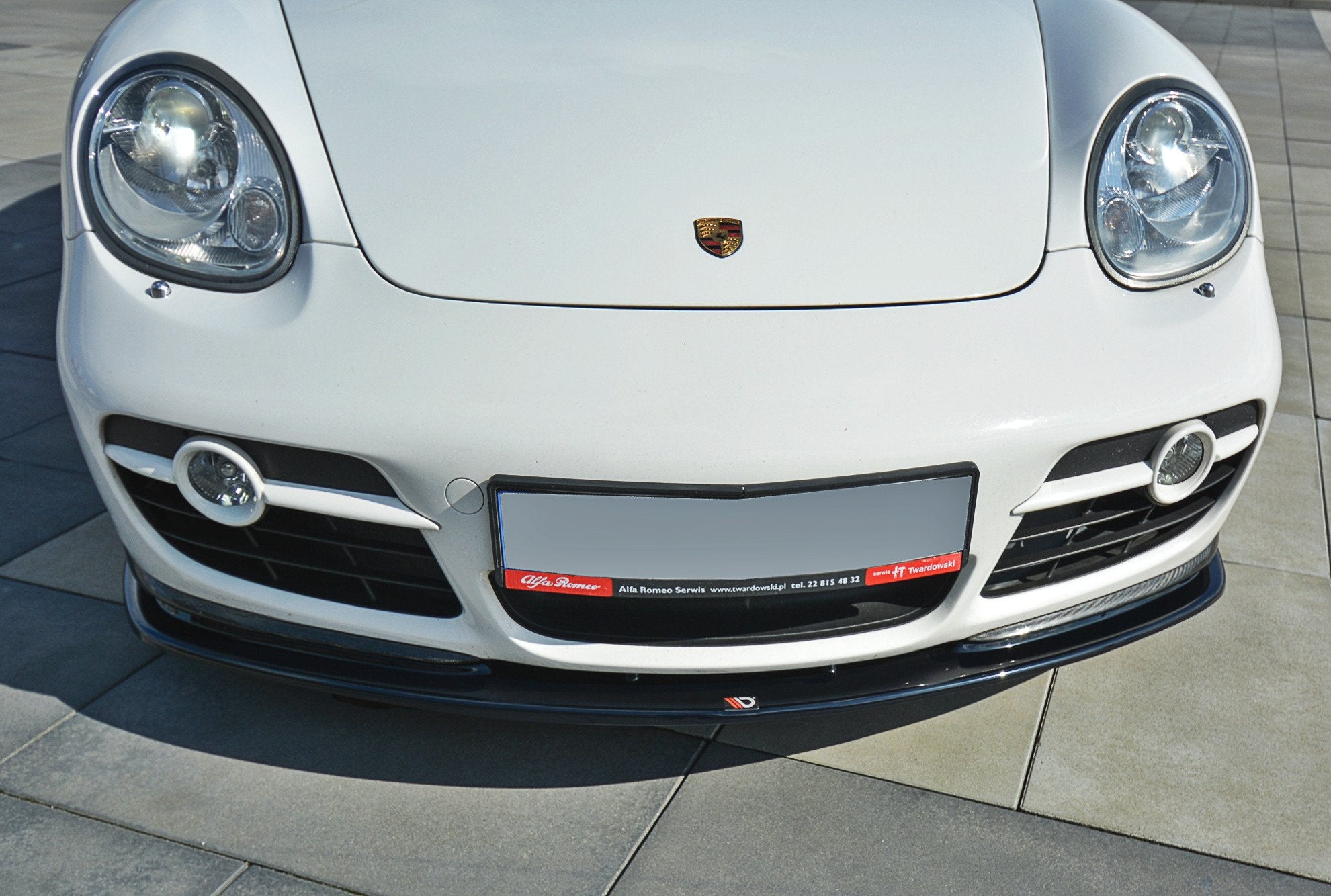 FRONT SPLITTER V.2 PORSCHE CAYMAN S 987C