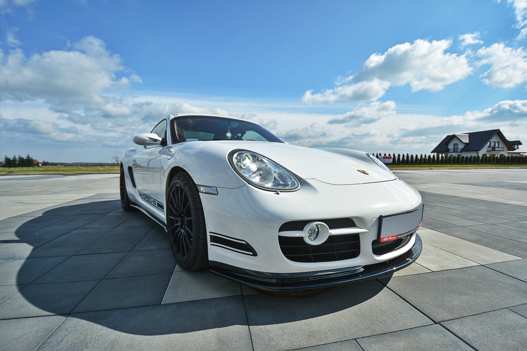 FRONT SPLITTER V.2 PORSCHE CAYMAN S 987C