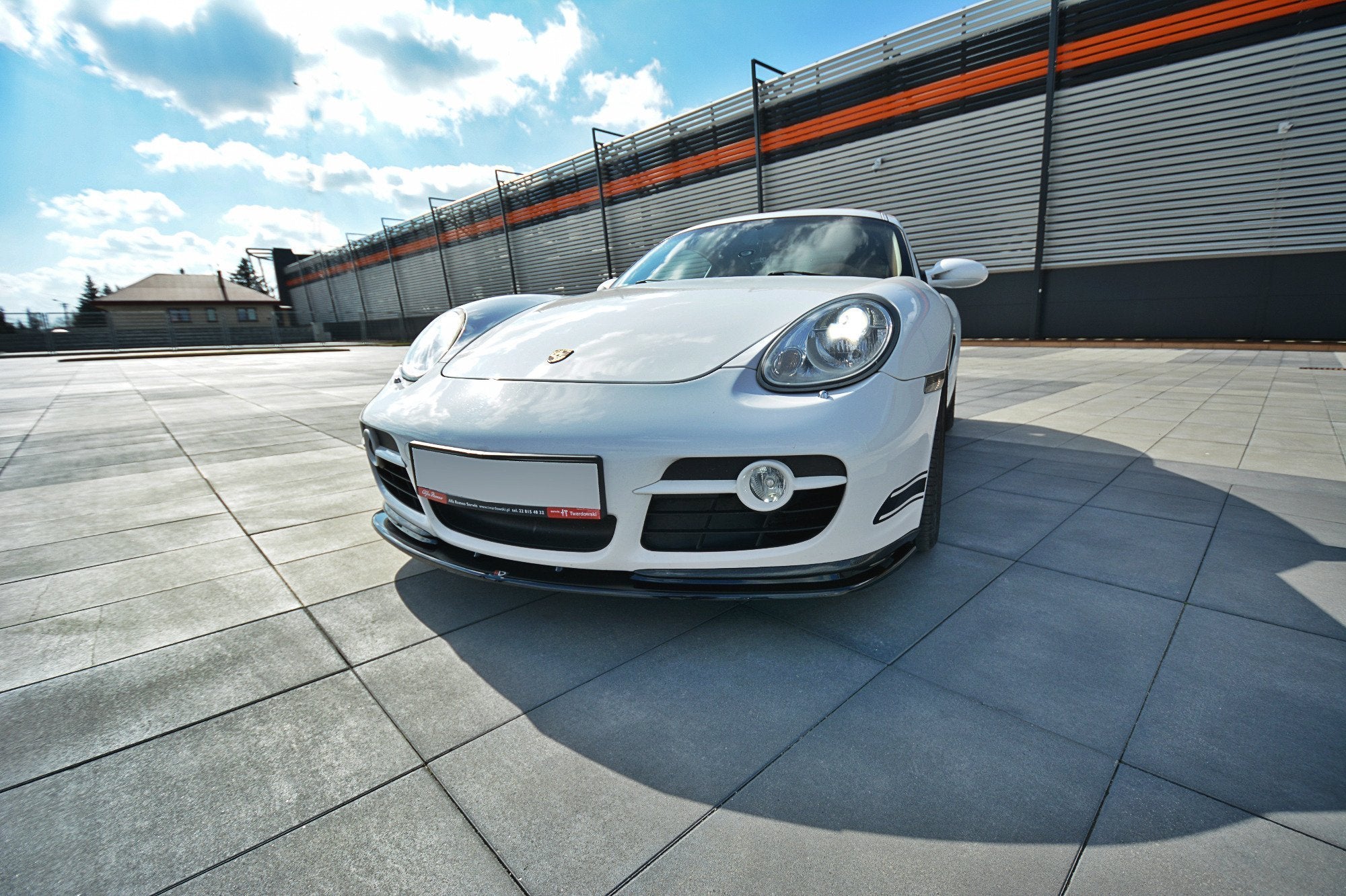 FRONT SPLITTER V.2 PORSCHE CAYMAN S 987C