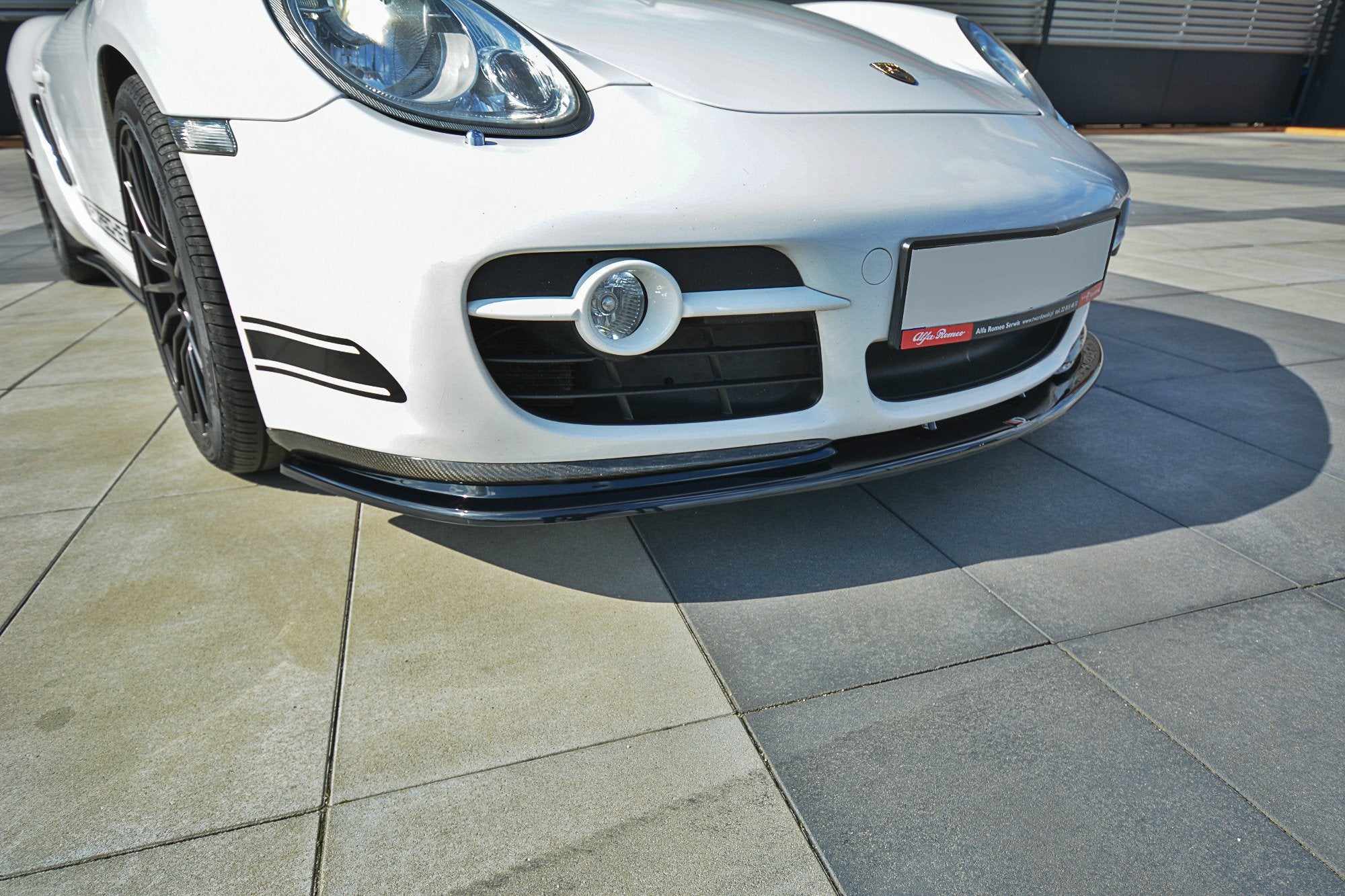 FRONT SPLITTER V.2 PORSCHE CAYMAN S 987C 