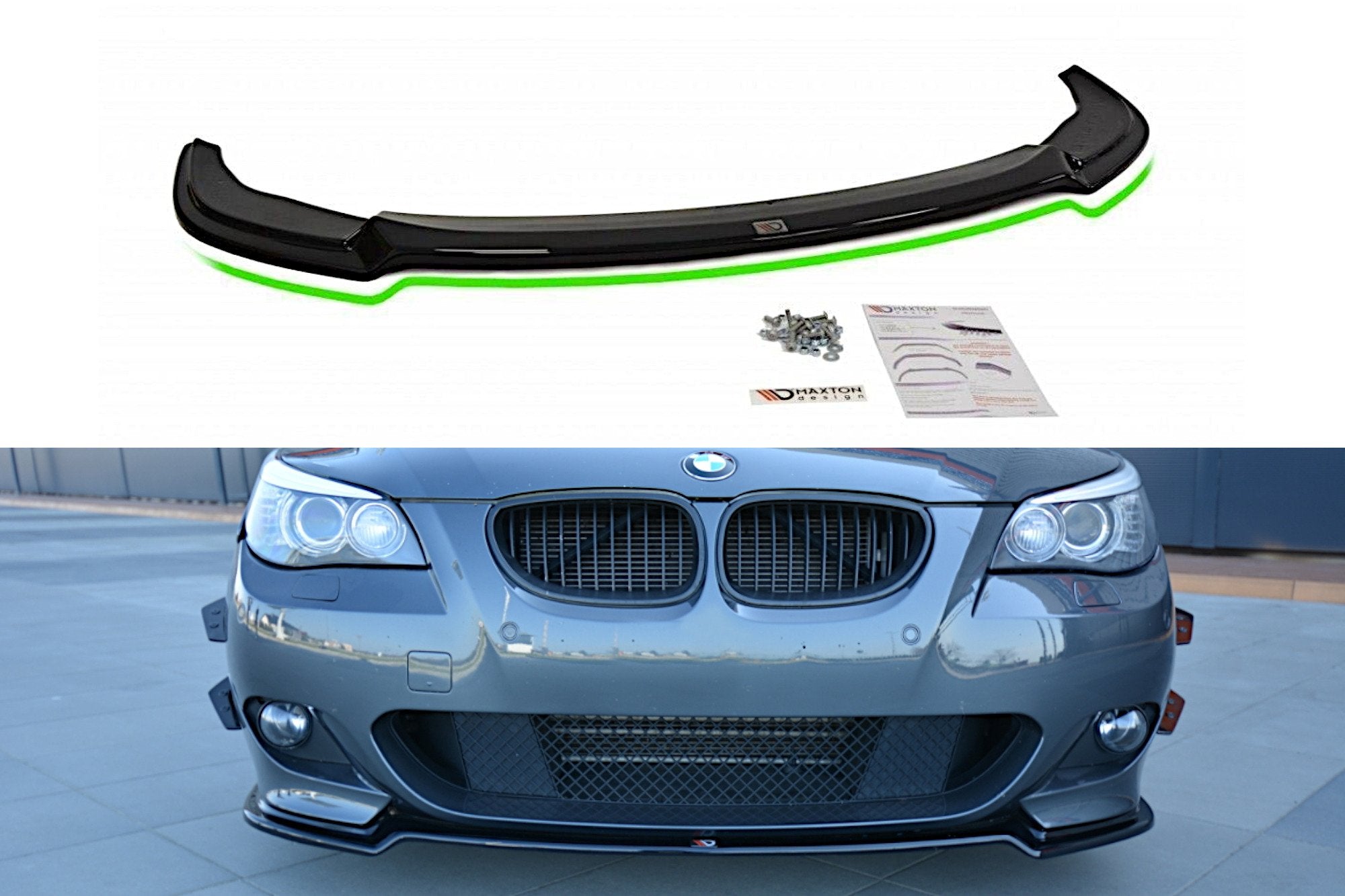 FRONT SPLITTER for BMW 5 E60/61 M-PACK