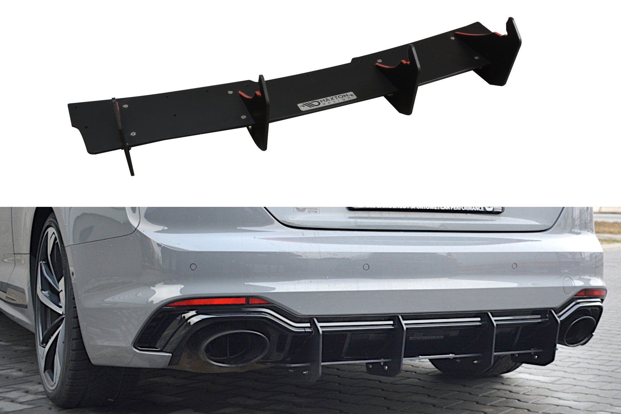 Rear Diffuser V.2 Audi RS5 F5 Coupe / Sportback