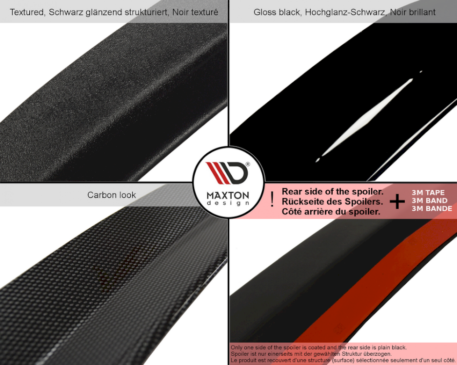 SPOILER EXTENSION BMW X5 F15 M-PACK