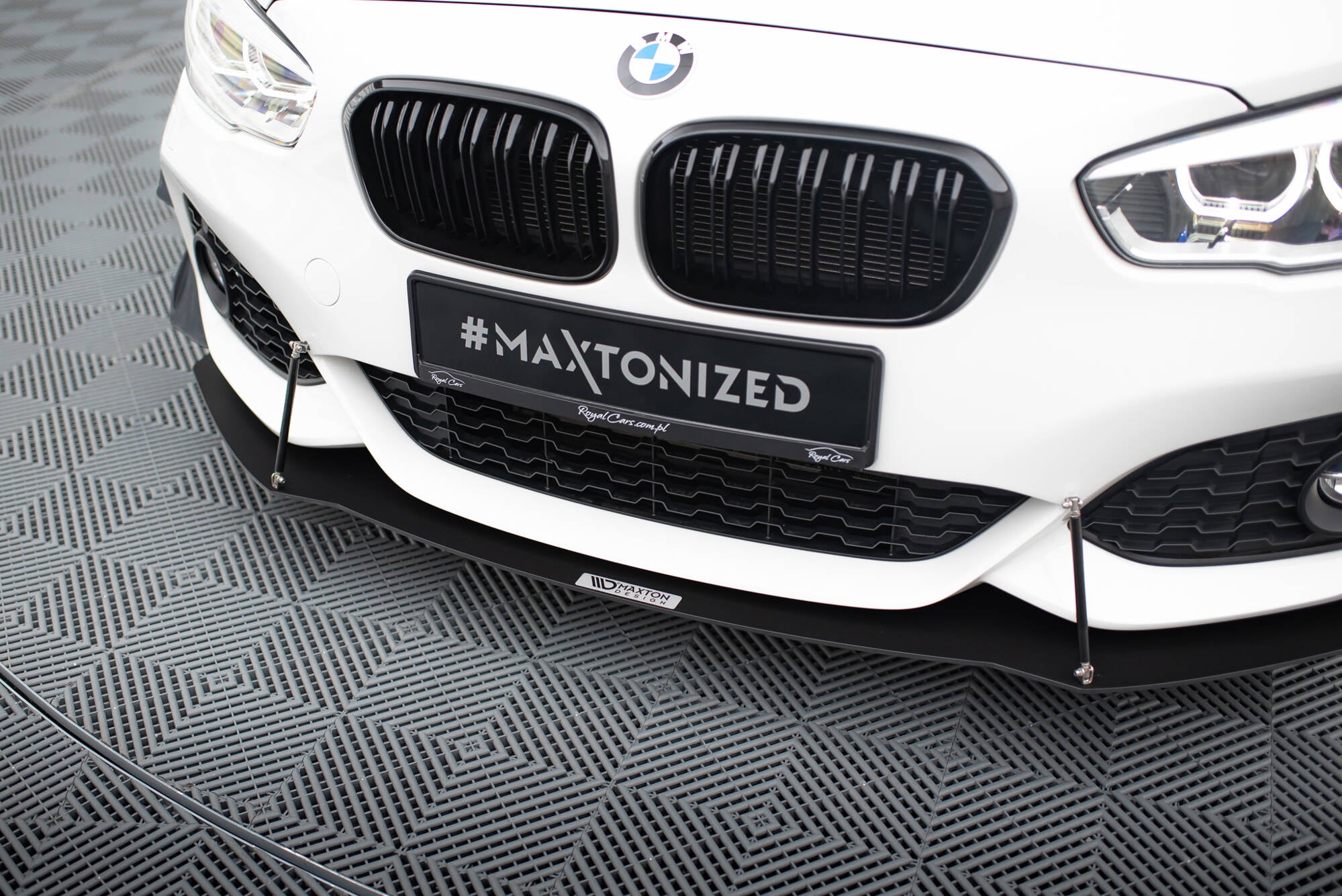 FRONT RACING SPLITTER V.1 BMW 1 F20/F21 M-Power FACELIFT