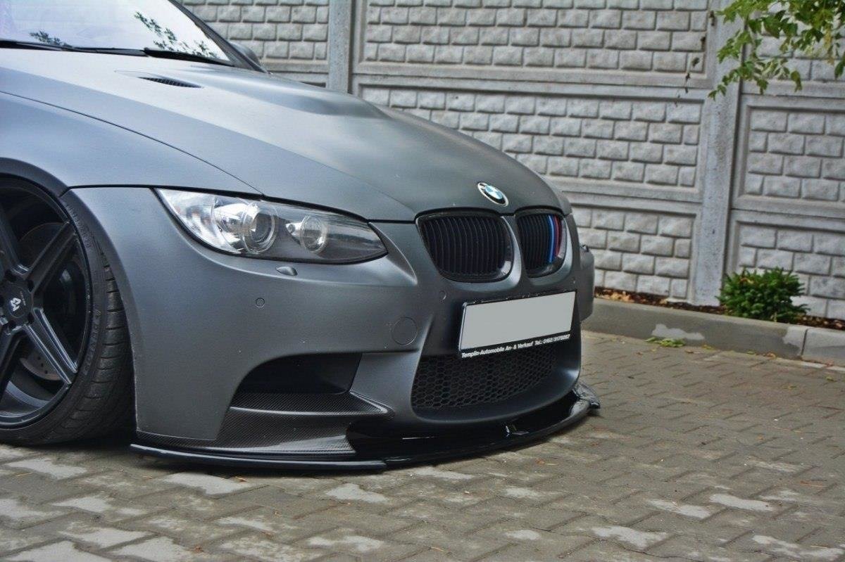 FRONT SPLITTER BMW M3 E92 / E93 (PREFACE MODEL fits M Performance splitters)