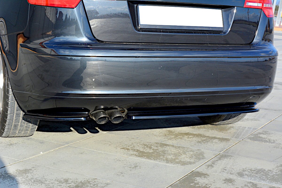 Rear Side Splitters Audi A3 Sportback 8P / 8P Facelift