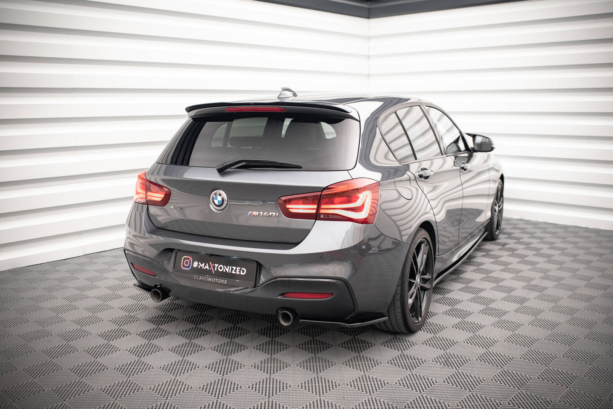 REAR SIDE SPLITTERS V.2 BMW 1 F20/F21 M-POWER FACELIFT