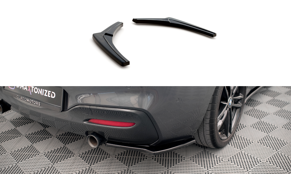 REAR SIDE SPLITTERS V.2 BMW 1 F20/F21 M-POWER FACELIFT