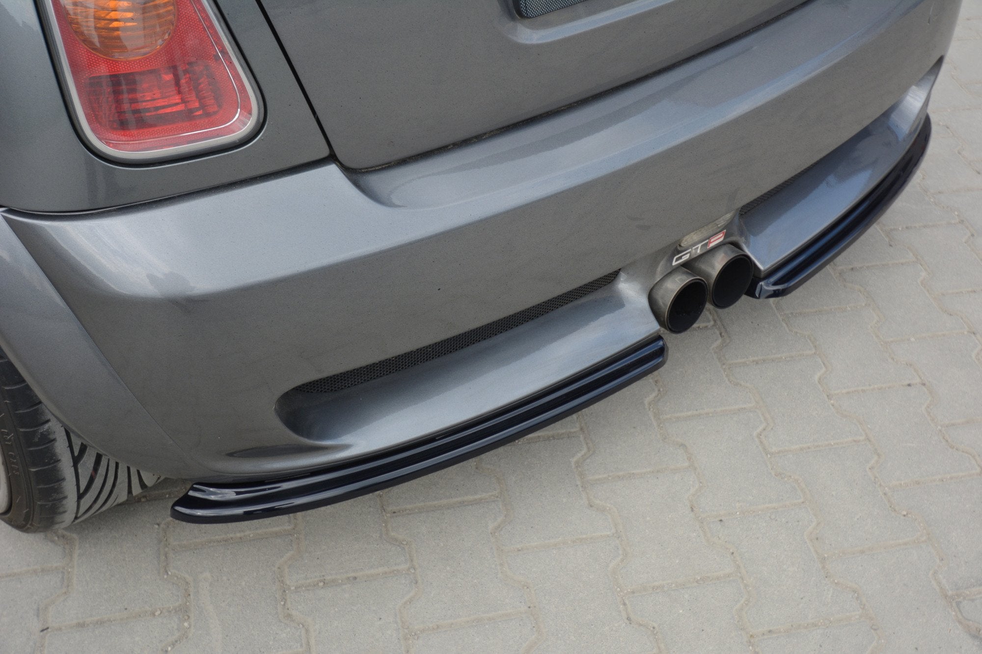 REAR SIDE SPLITTERS MINI R53 COOPER S JCW