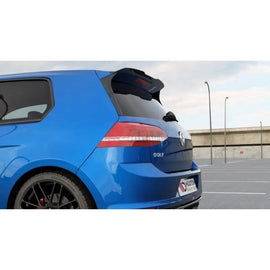 Maxton Design - Spoiler Cap V.3 Volkswagen Golf 7 / 7 Facelift R / R-Line / GTI Look Carbone
