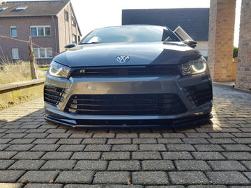 FRONT SPLITTER V.1 VOLKSWAGEN SCIROCCO MK.3 R FACELIFT - 0