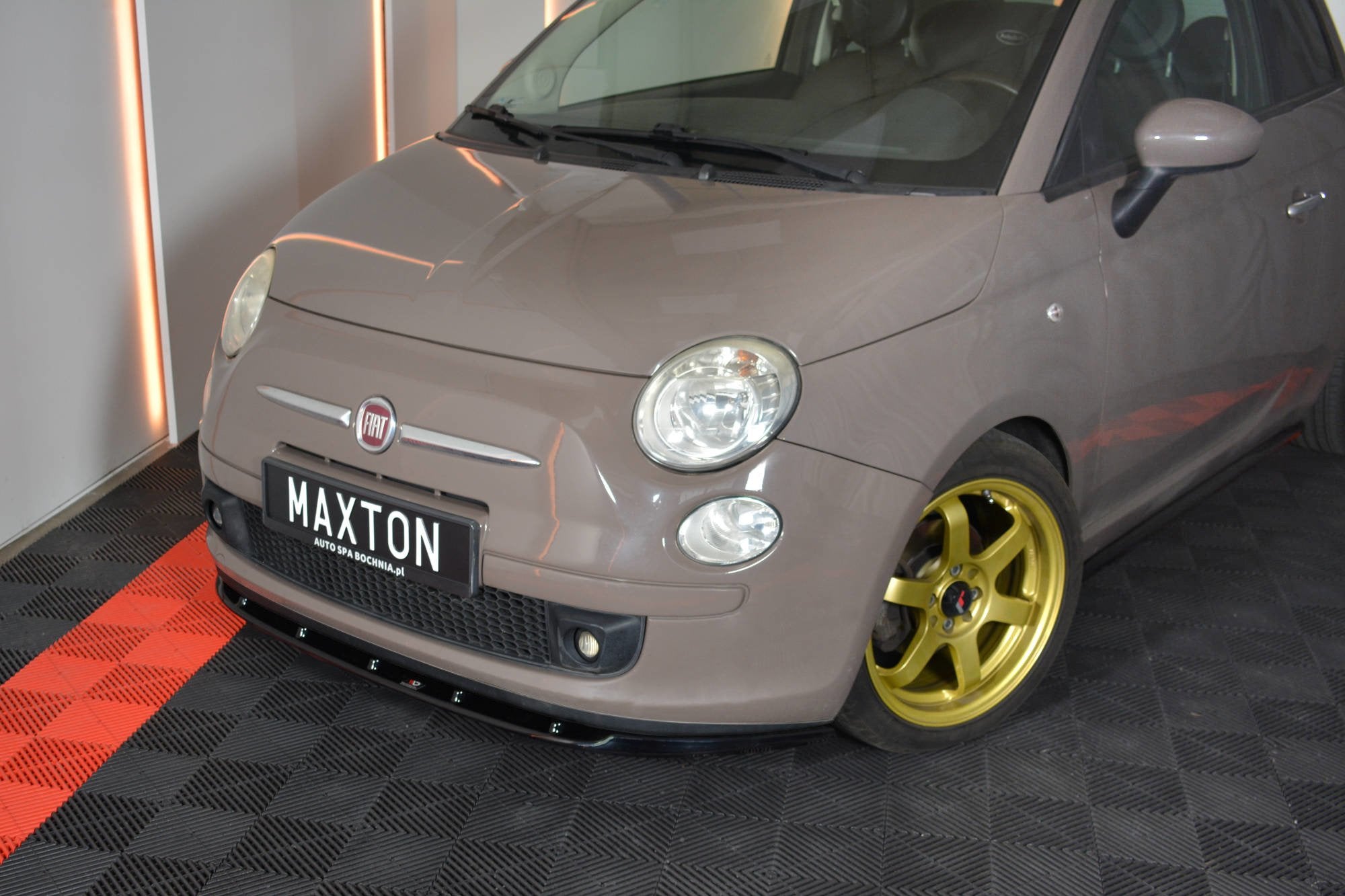 FRONT SPLITTER V.1 FIAT 500 HATCHBACK PREFACE