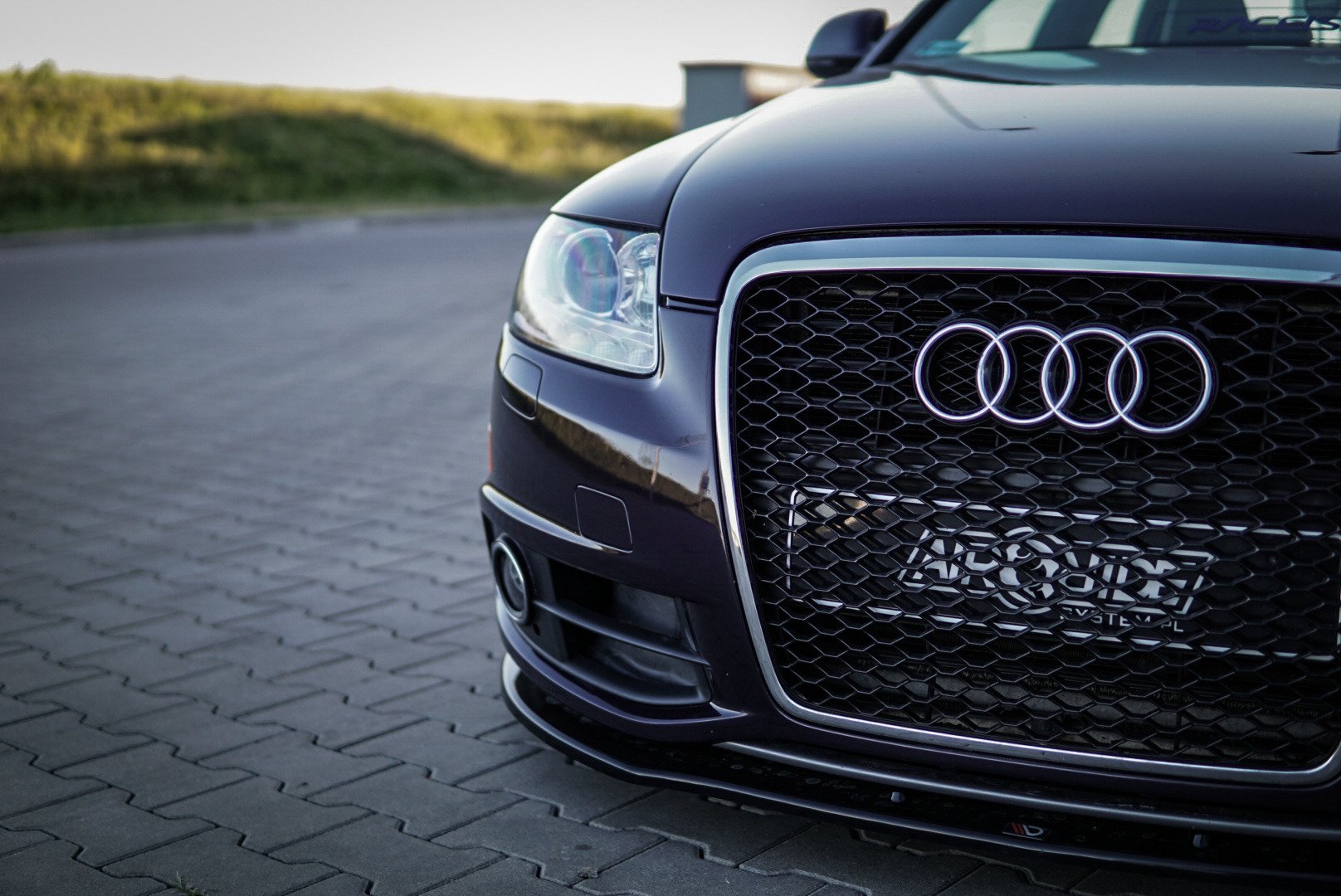 Front Splitter Audi A6 S-Line C6 FL