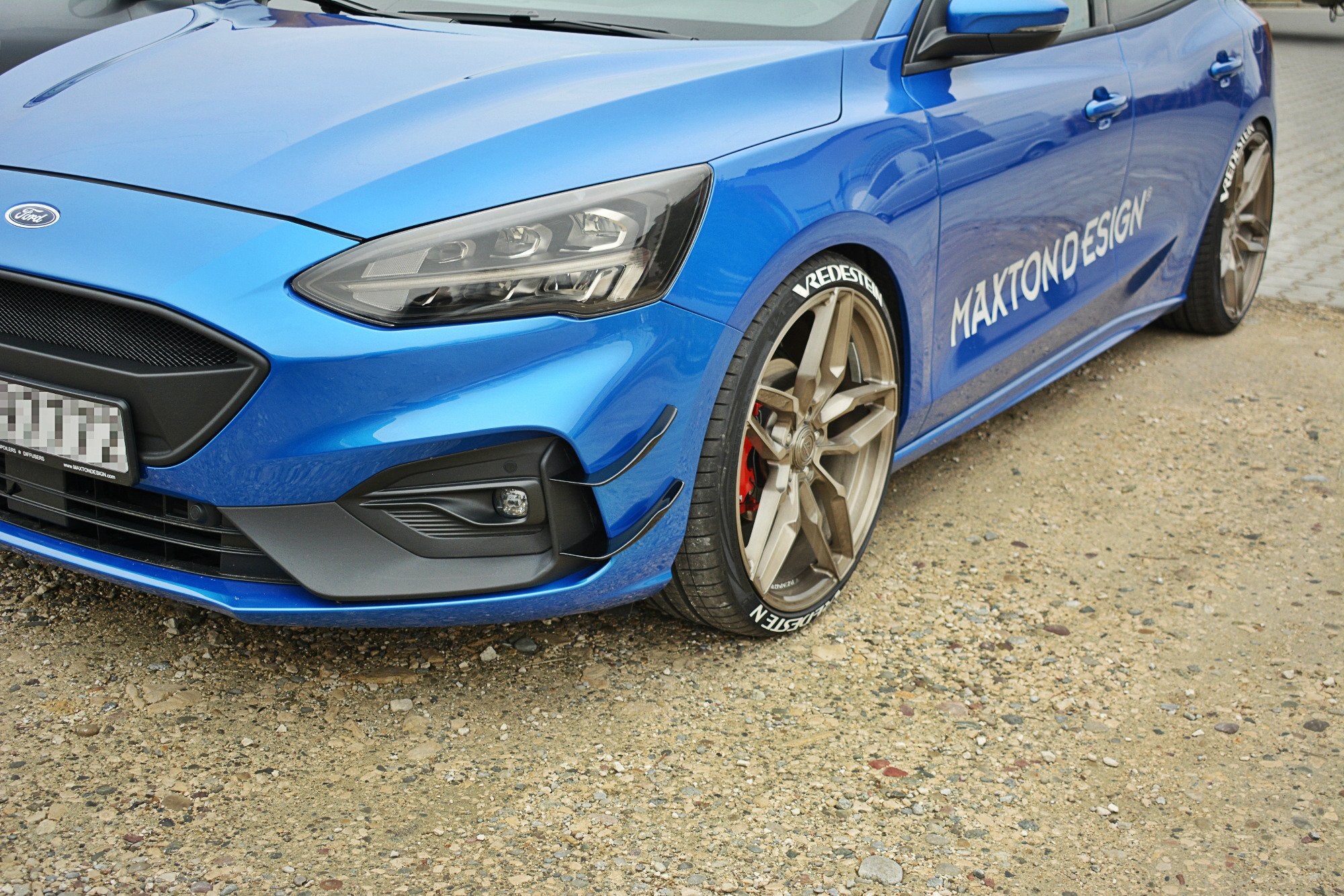 Front Bumper Wings (Canards) Ford Focus ST / ST-Line Mk4