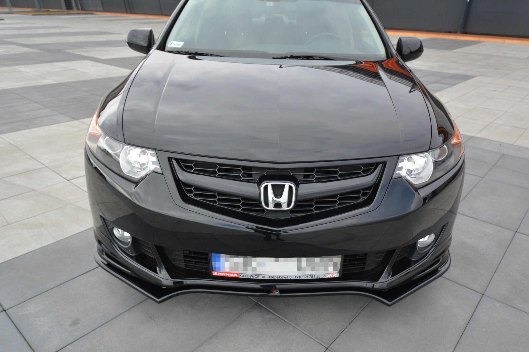 FRONT SPLITTER HONDA ACCORD MK.8 TYPE-S (CU-SERIES) PREFACE SEDAN