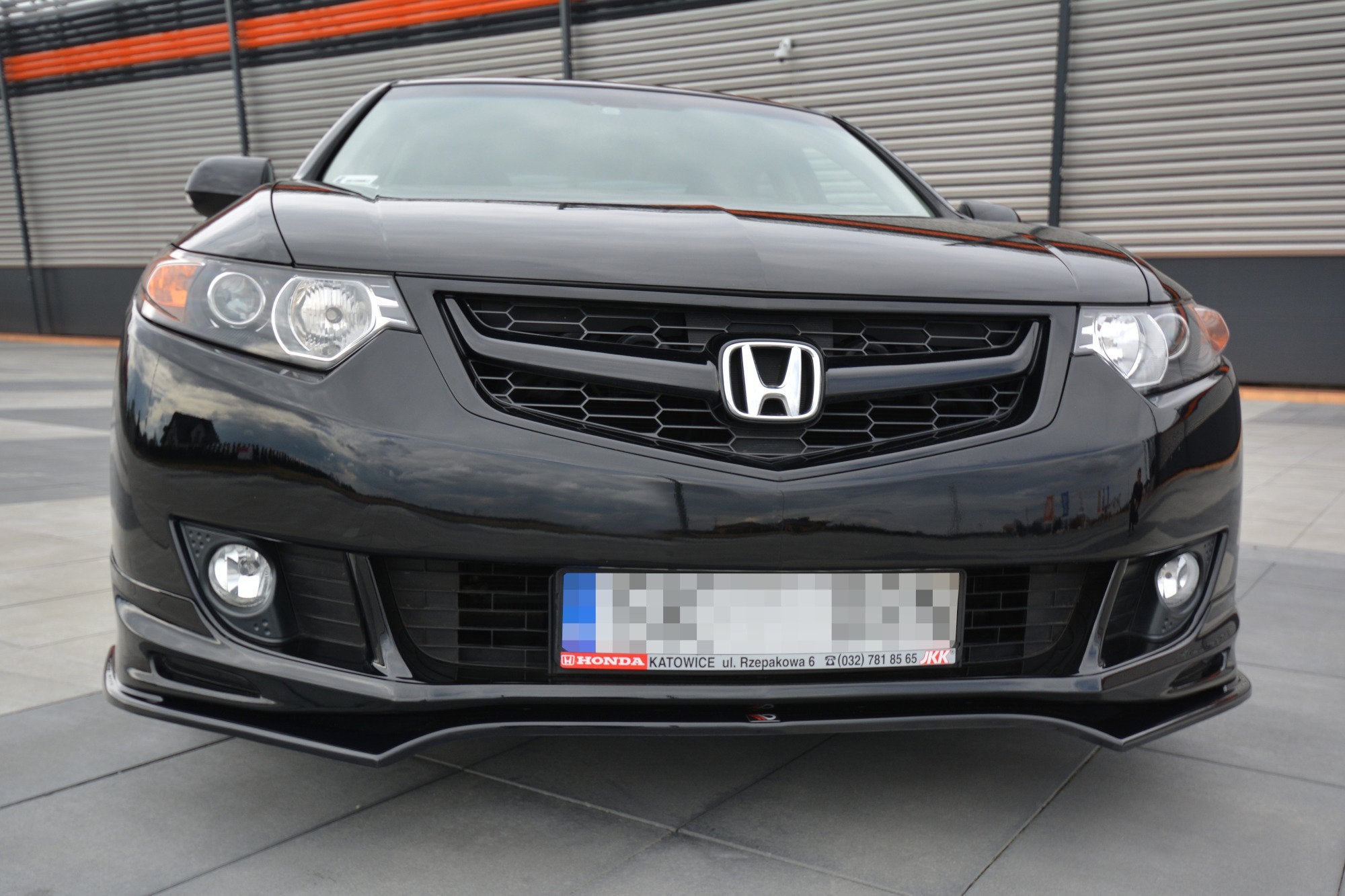 FRONT SPLITTER HONDA ACCORD MK.8 TYPE-S (CU-SERIES) PREFACE SEDAN