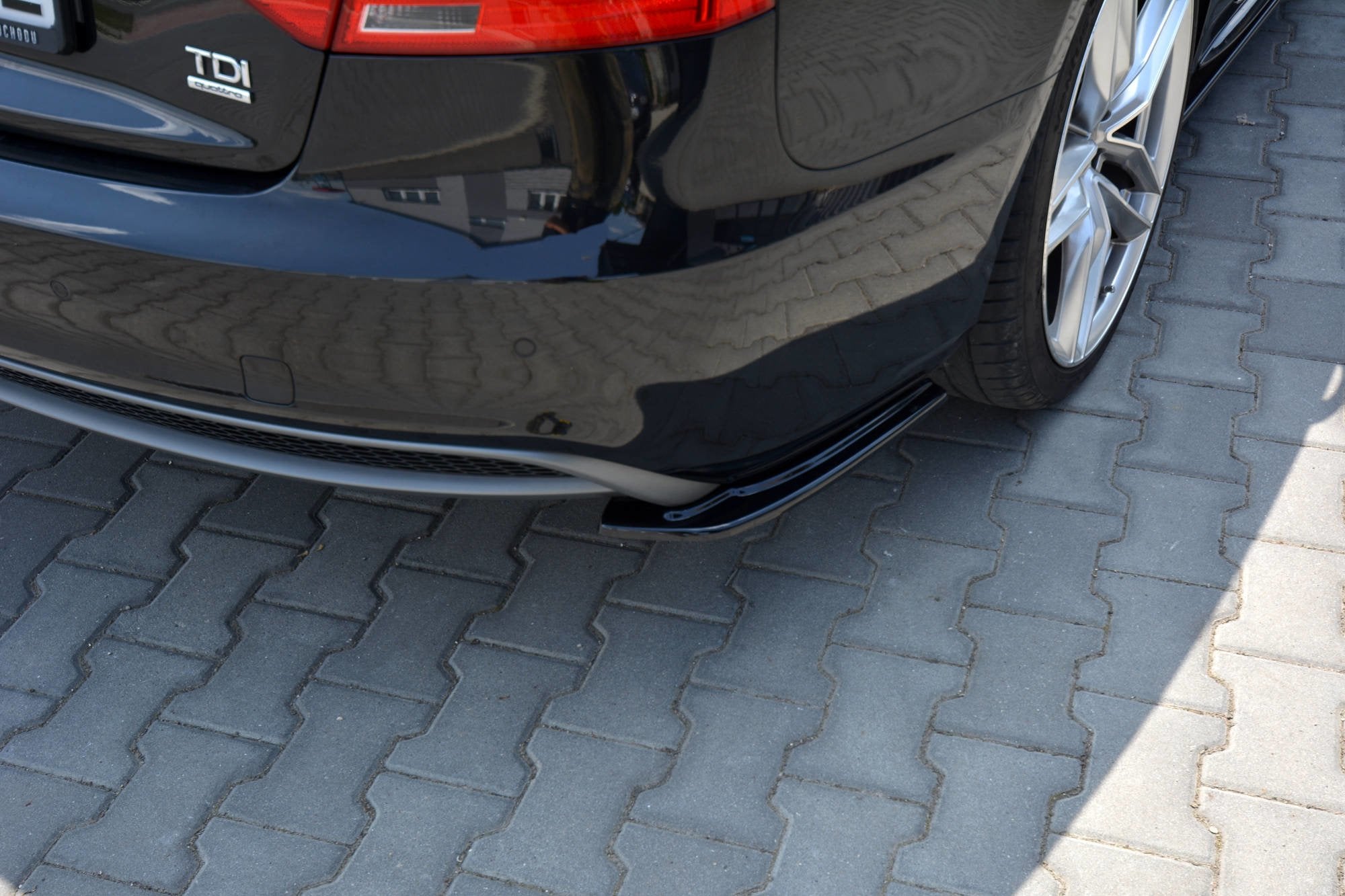Rear Side Splitters Audi A5 S-Line 8T FL Sportback